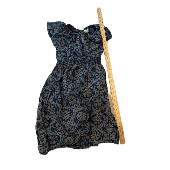 Mata Traders Dresses & Skirts - Mata Traders Blue Gray Midi Dress Woman Size 8 Med